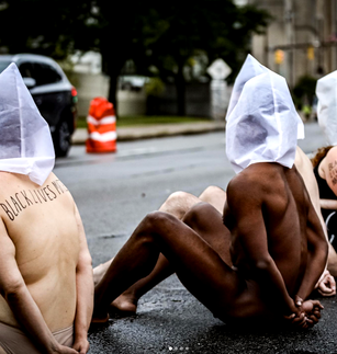 Moved by the death of Daniel Prude, we organized a nude protest to bring attention to the gruesome and brutal death of Daniel Prude in Rochester New York.